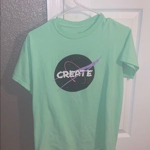 green create tshirt